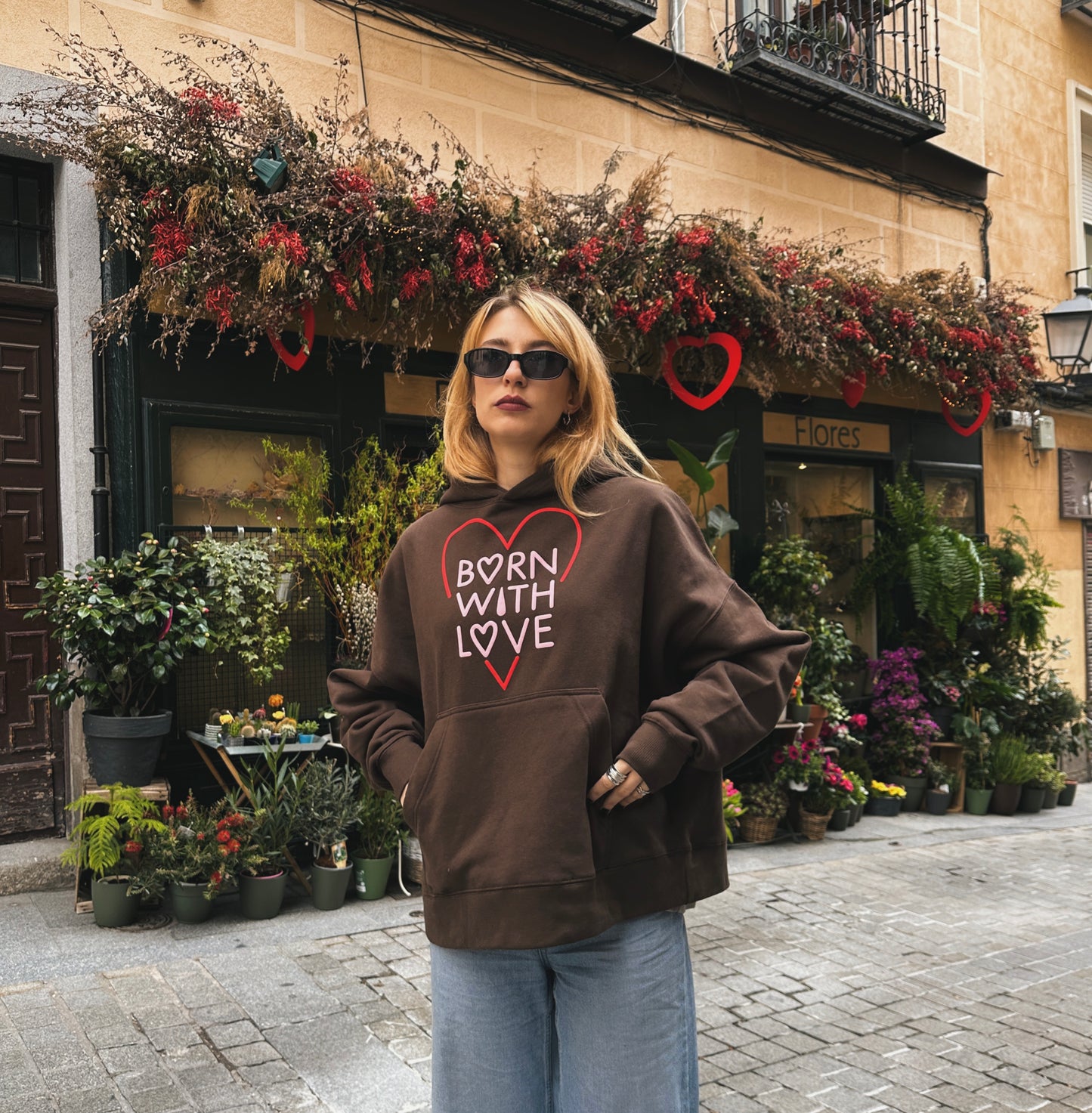 BORN WITH LOVE HOODIE