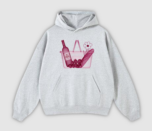 HOODIE MARKET BAG GREY